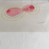 Jean PIAUBERT, Untitled, c. 1960. Original drawing signed in pencil.