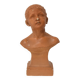 Plaster bust from the Belle Époque period by Jindřich Říha, 1890s.