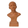 Plaster bust from the Belle Époque period by Jindřich Říha, 1890s.