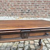 Italian Dining Table In Natural Wood Louis XVI Style XIX Eme Century