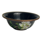 Japan, large cloisonné vase with floral decoration from the early 20th century.