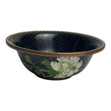 Japan, large cloisonné vase with floral decoration from the early 20th century.