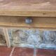 Table de ferme avec tiroir