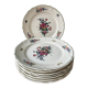 Set of 8 dessert plates Villeroy and Boch vieux Strasbourg