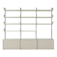 Modular shelving system 606 by Dieter Rams for Vitsœ from the 1960s