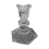 Crystal candle holder from val-saint-lambert