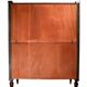 Display cabinet or bar cabinet in mahogany, 1970s