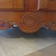 Rustic buffet Louis XV-Regency-jointed-massive wood-snail feet
