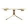50s candle holder in Carl Auböck style