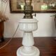Opaline lamp circa 1900