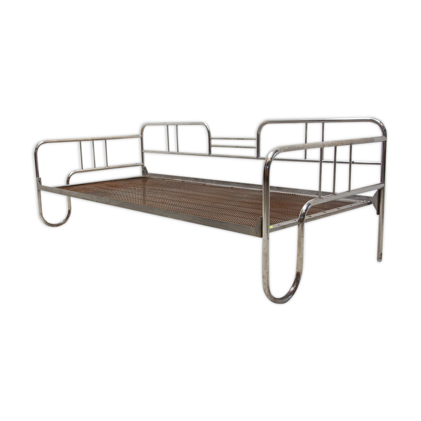 Chromed Bauhaus sofa, 1930´s, Bohemia
