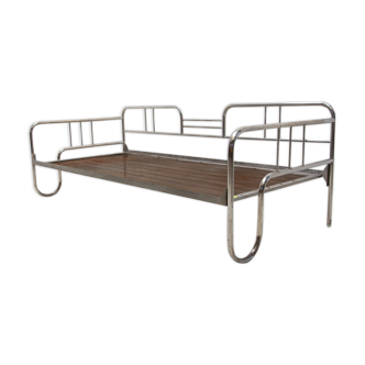 Chromed Bauhaus sofa, 1930´s, Bohemia