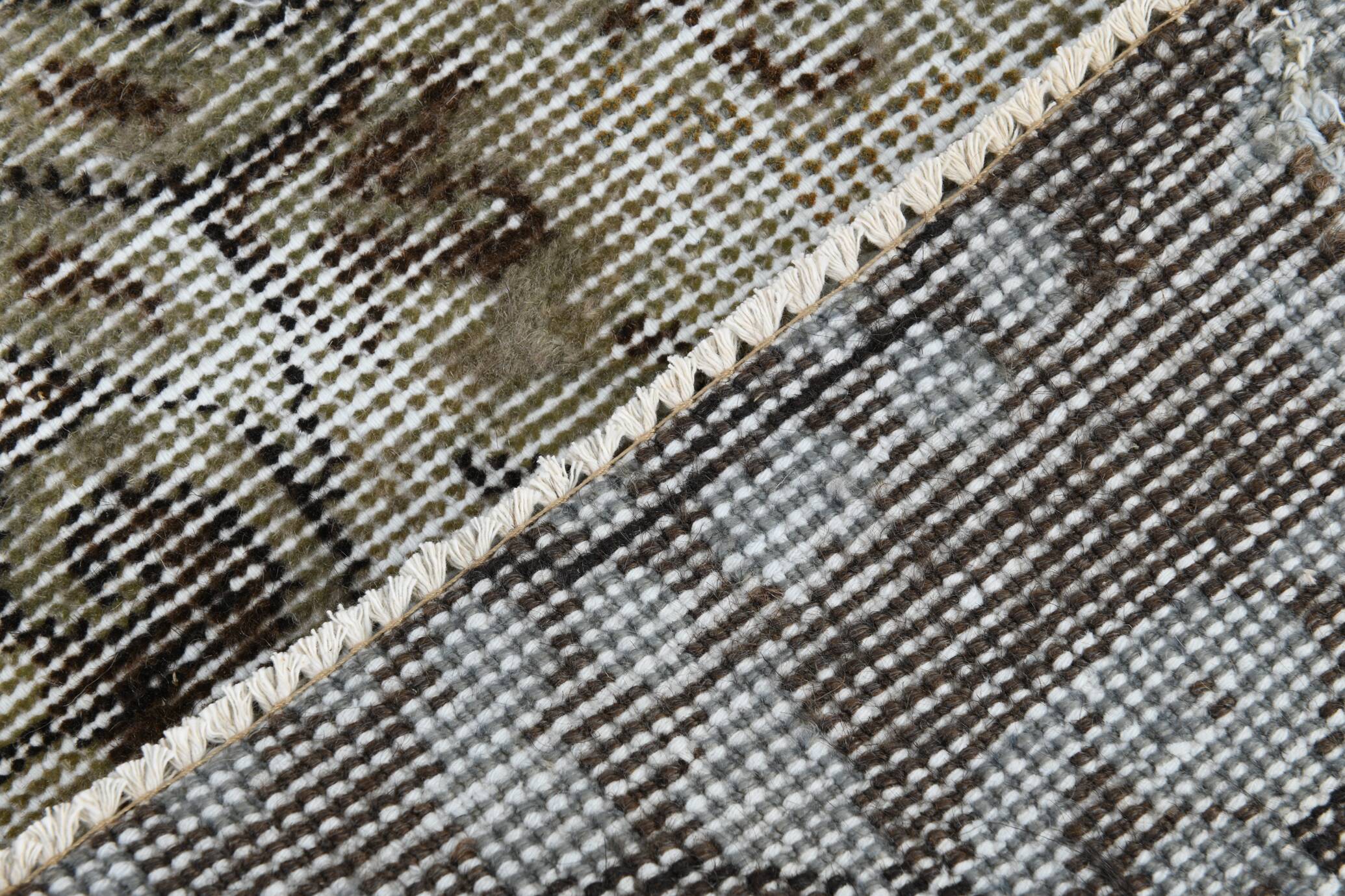 Brown Vintage Runner Rug, 70x295Cm SK 6998