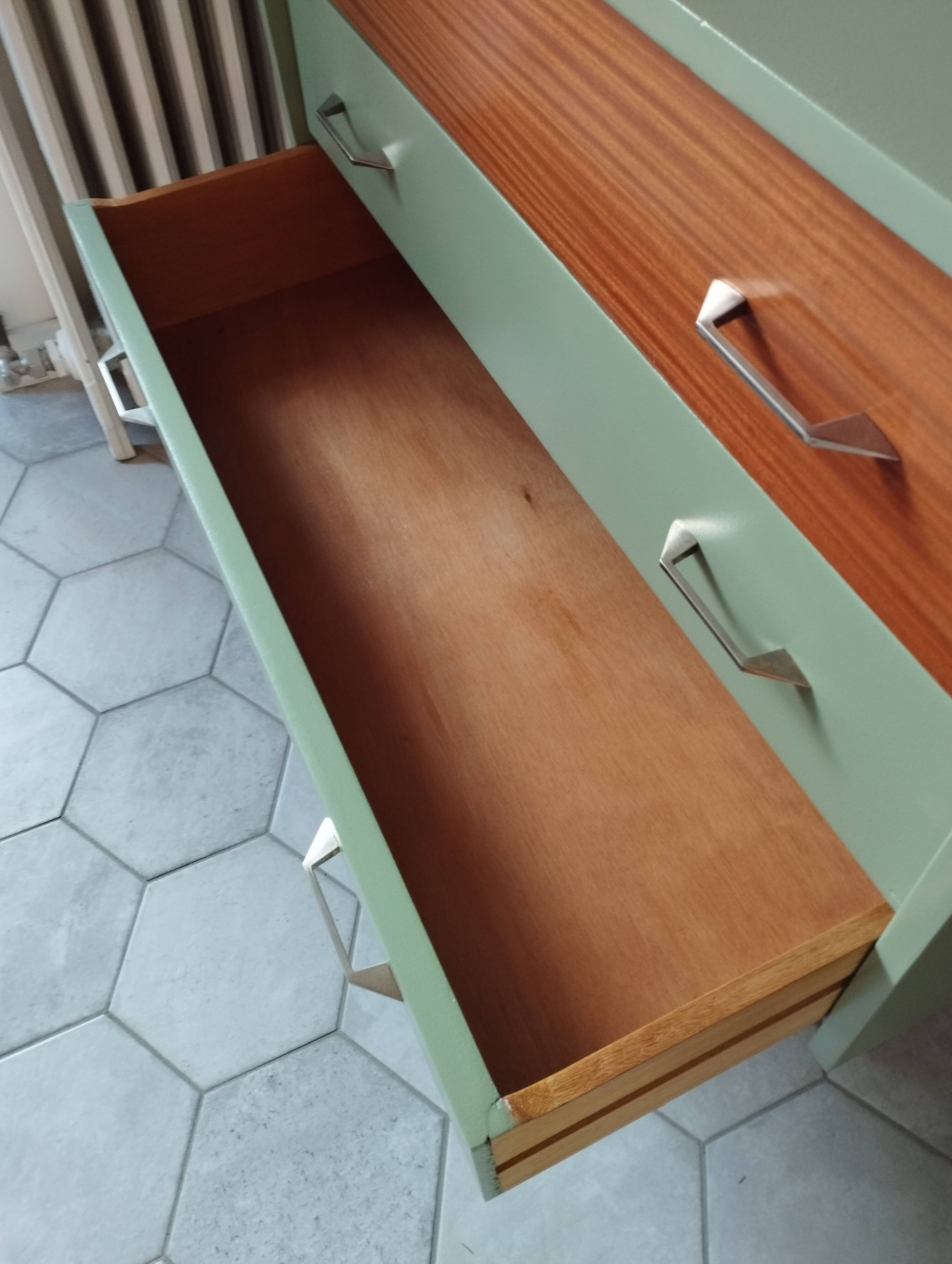 commode vintage années 60