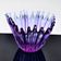 Vase - Large Purple Crystal Cup • Vintage • Cristallerie de Bayel • 1950