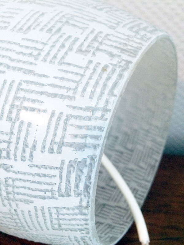 Opaline hanging white vintage, 1960