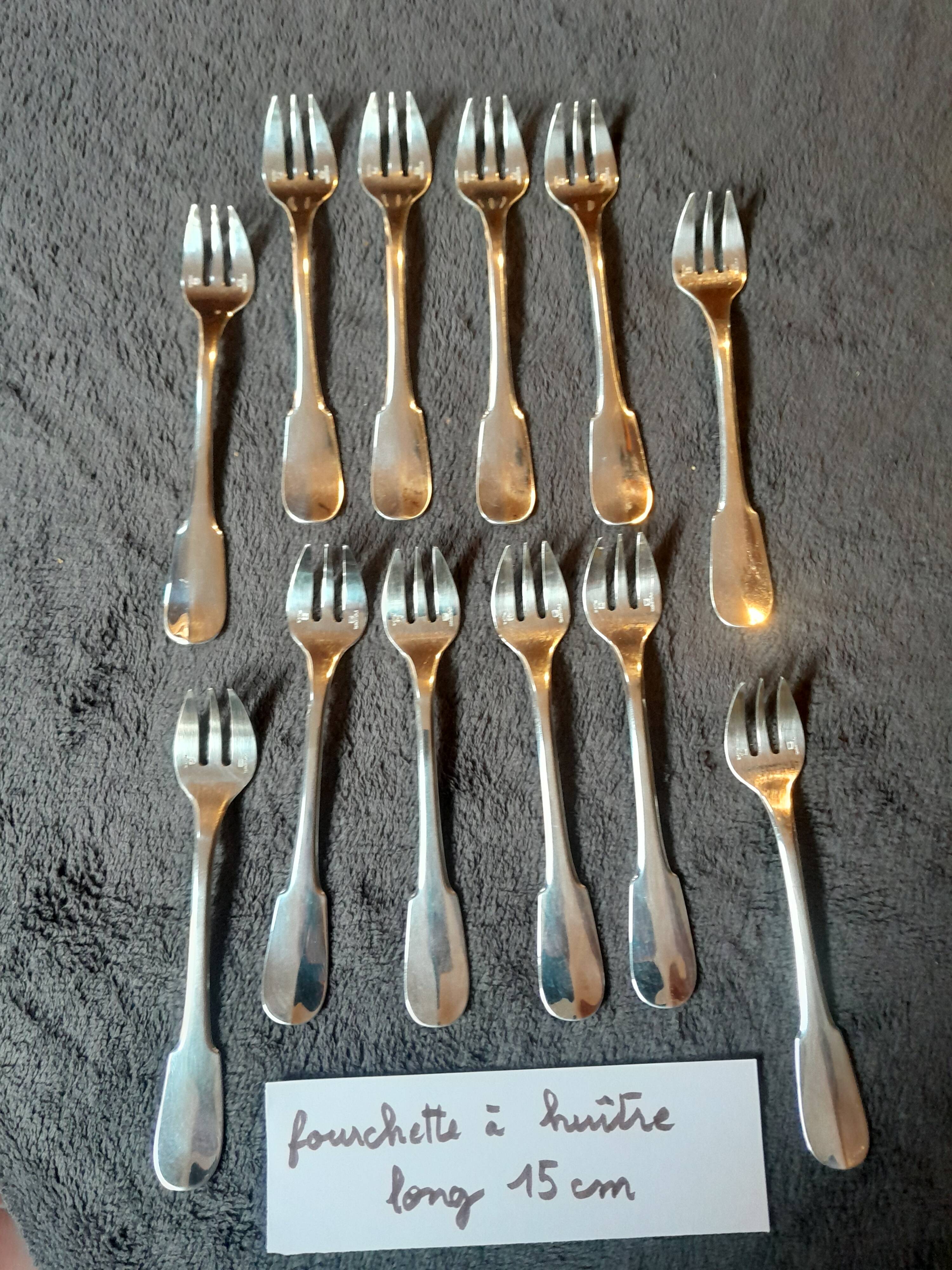 household set 172 pieces Christofle model Cluny