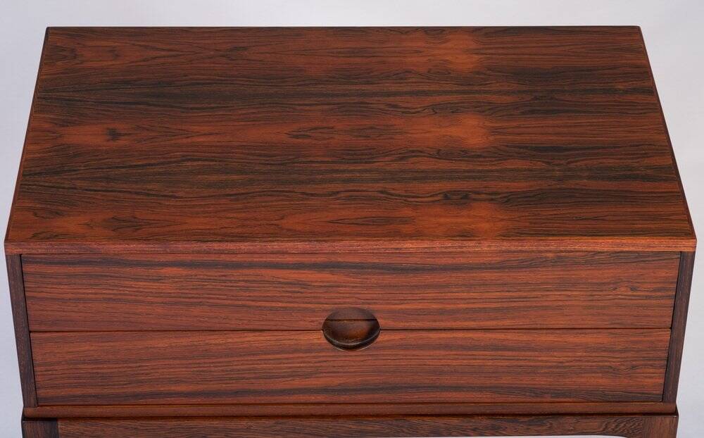 Nightstand in Rosewood by Aksel Kjersgaard, Denmark, 1960s