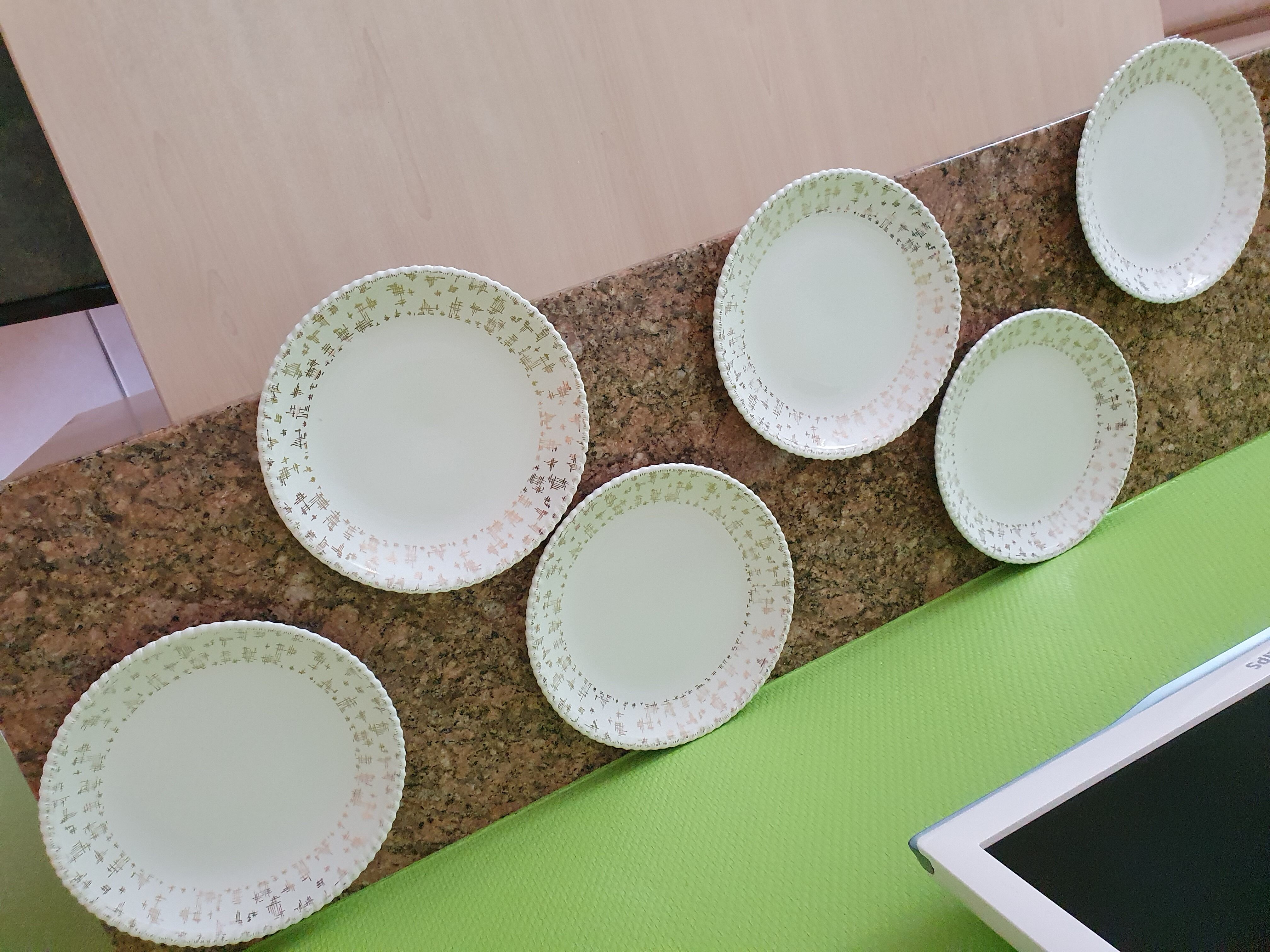 6 Luneville flat plates