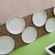 6 assiettes plates Luneville
