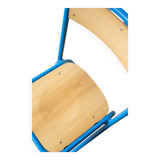 Wooden and metal children's chair