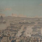 Lithograph by Henri Rivière, Parisian Landscapes, Paris seen from Montmartre