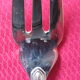 Silver metal fish service ercuis- model contours victoria