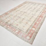 8x11 All-Over Floral Pattern Vintage Persian Rug, 231x345Cm