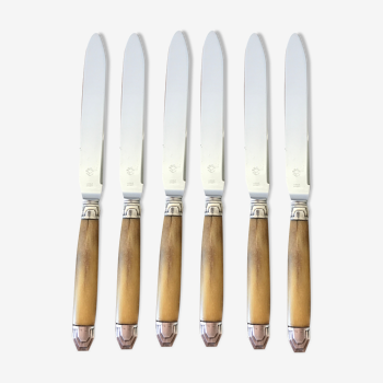 Set of art deco knives