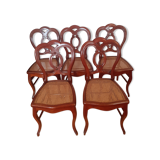 Suite 5 chaises époque Louis Philippe (XIX ème )