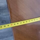 Vintage vitrified portfolio table