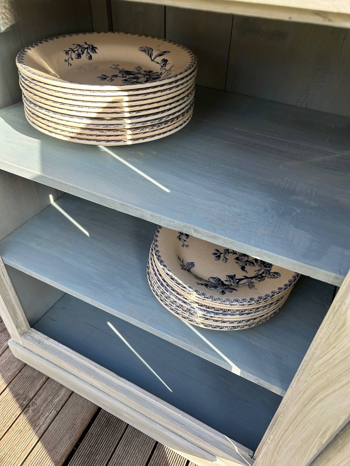 Old Parisian sideboard with 1 door and 1 drawer