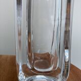 Solid crystal vase soliflore signed DAUM