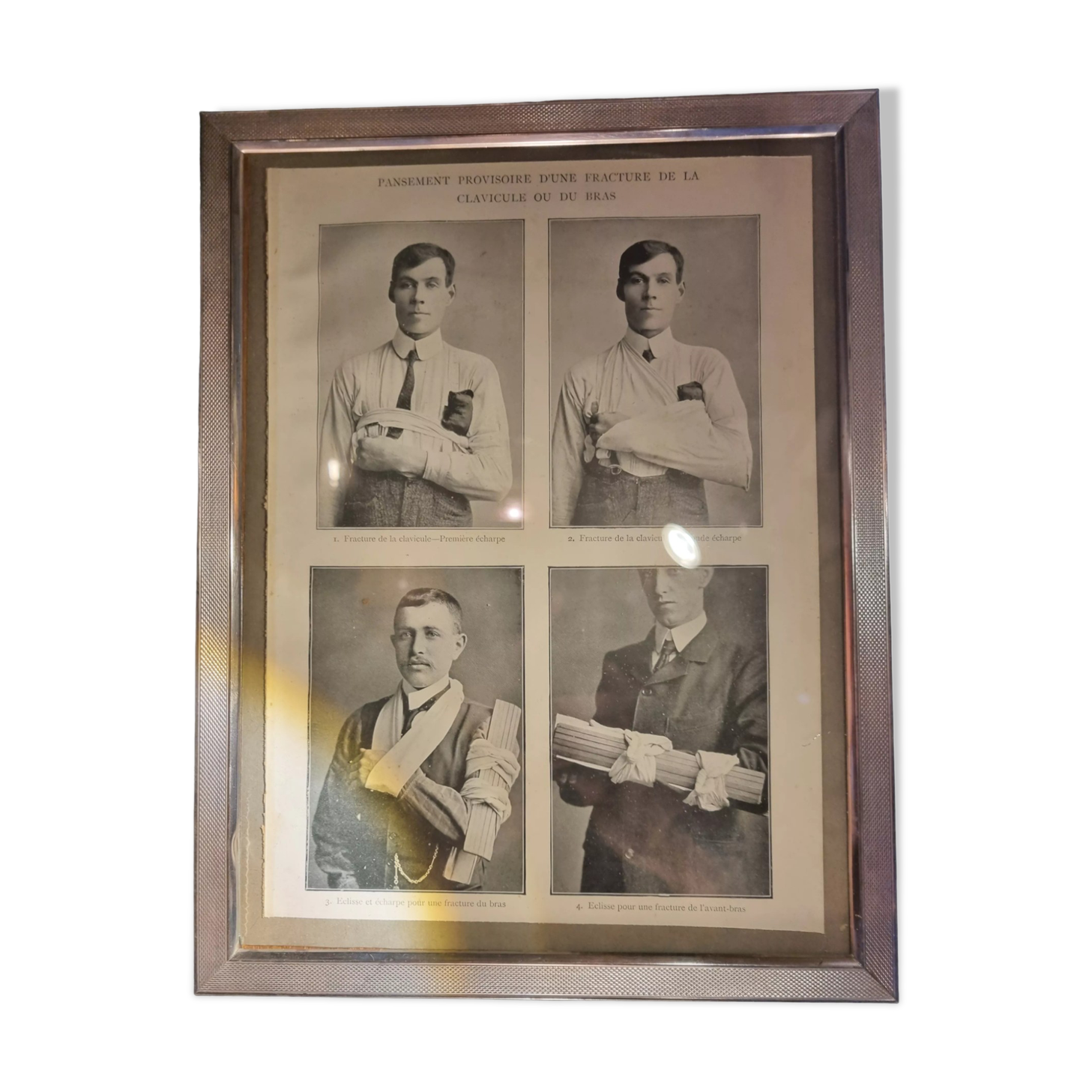 Photo frame medicine early XXth