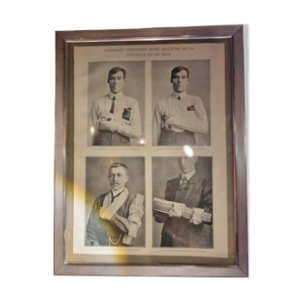 Photo frame medicine early XXth