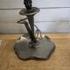 Lampe art déco en étain des années 1930