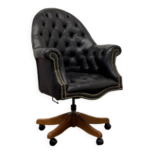 chaise de bureau chesterfield