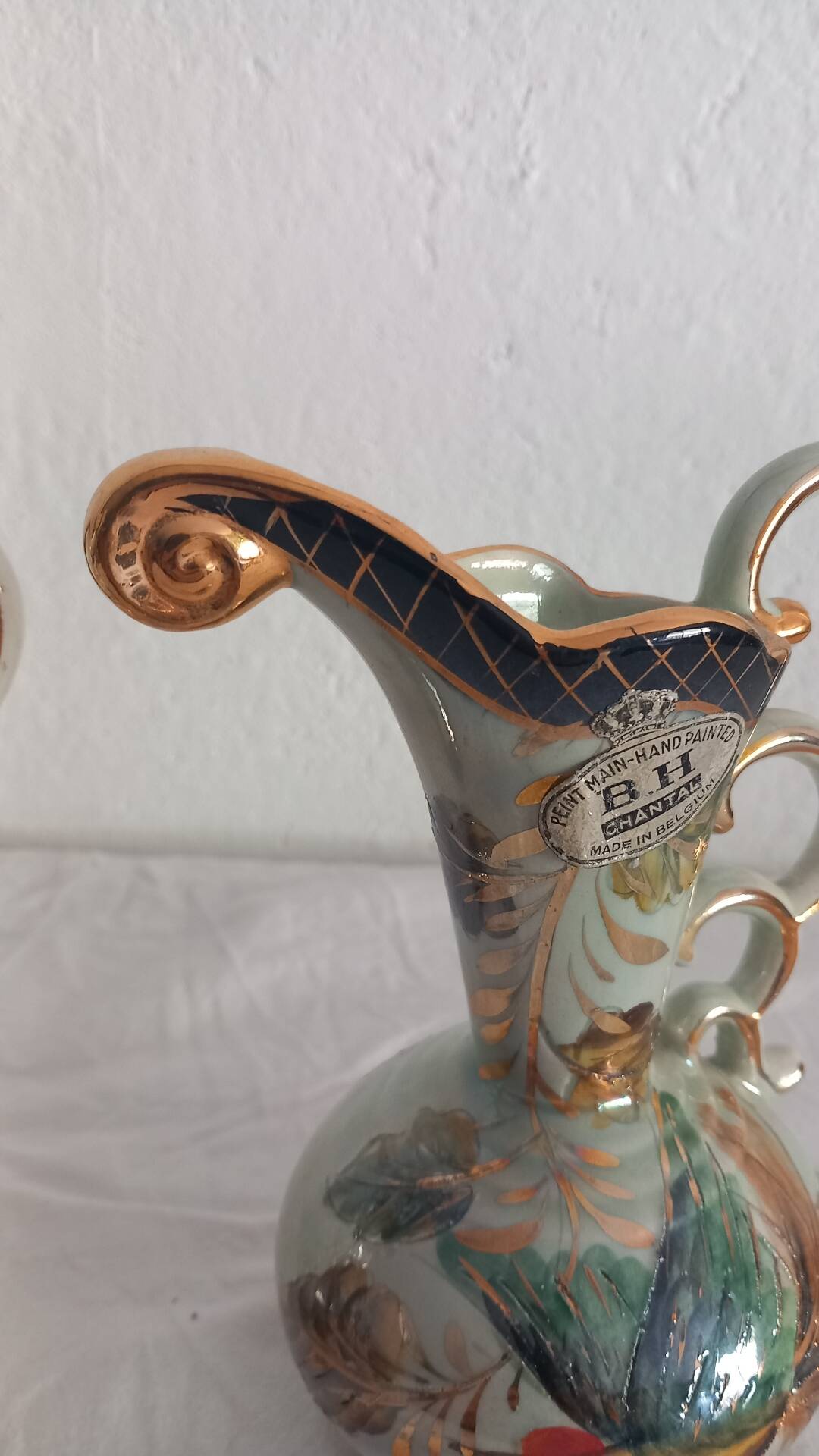 Pair of Vintage Ewers - Hubert Bequet (Model 323 Chantal)