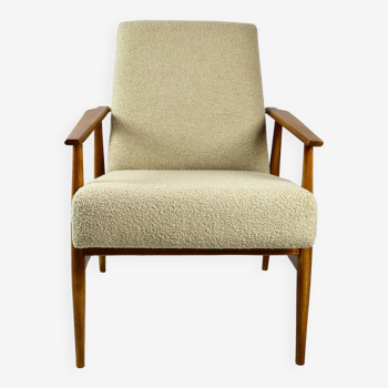 Fauteuil Vintage Boucle Fox Beige, 1970s