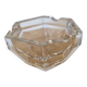 Bohemian crystal ashtray from 1970