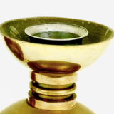 Pair of bronze candlesticks by Cheret Paris of the 1960s