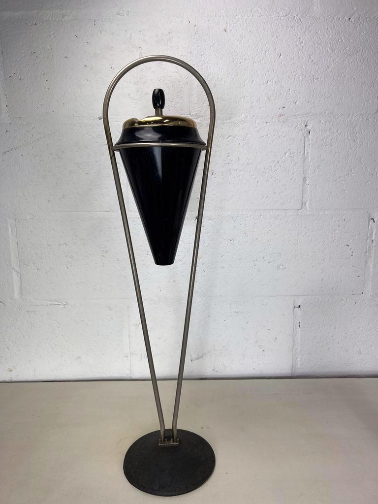 vintage standing ashtray / floor ashtray