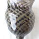 Vase sur pied en verre
