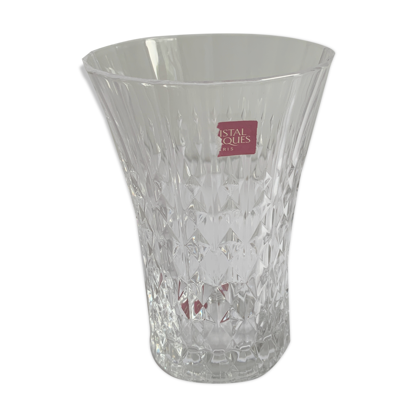 Arques crystal vase