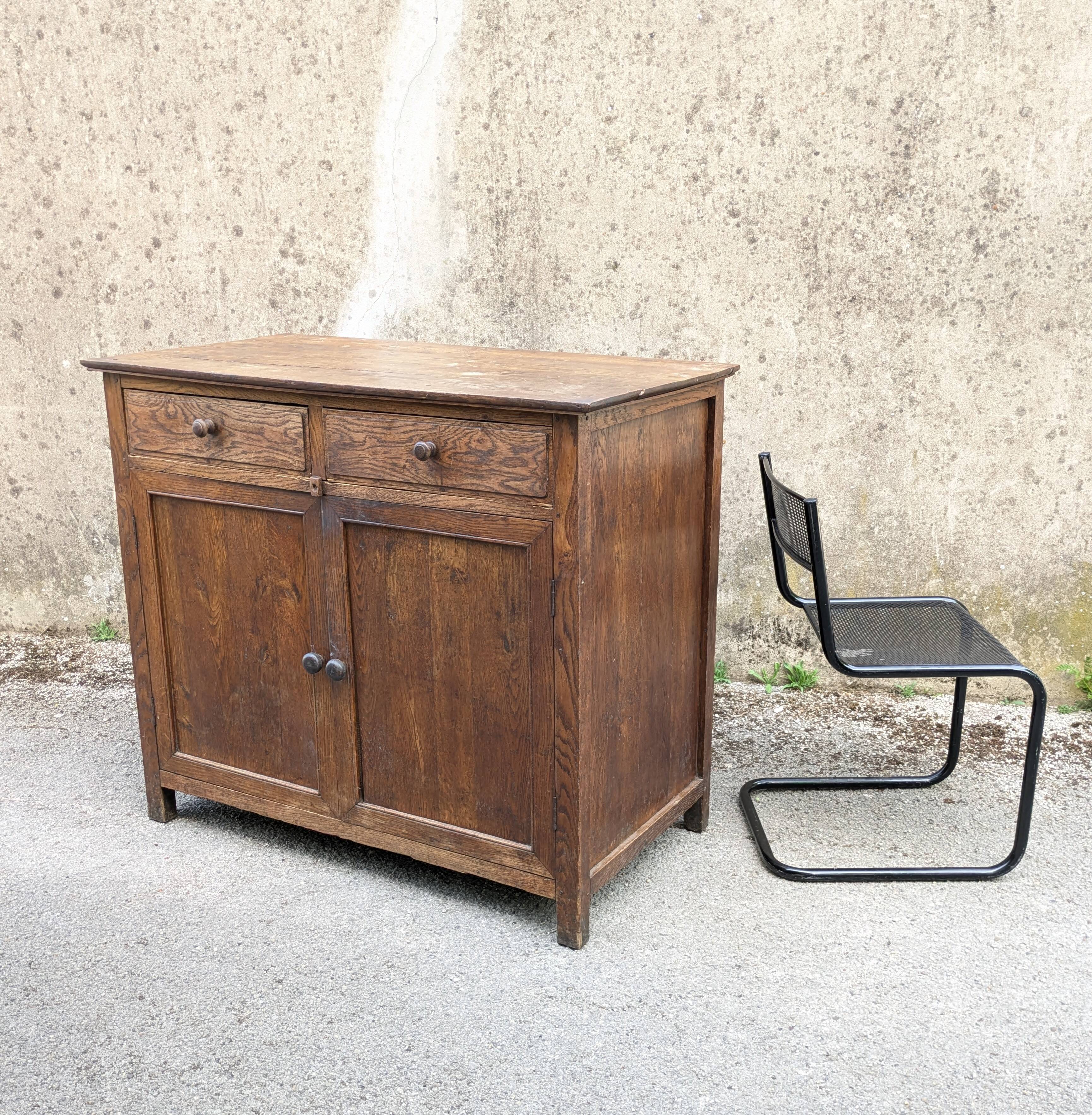Rustic French buffet before 1900