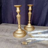Pair of candlestick holders