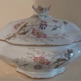 Limoges porcelain soup tureen Redon Martial late nineteenth century