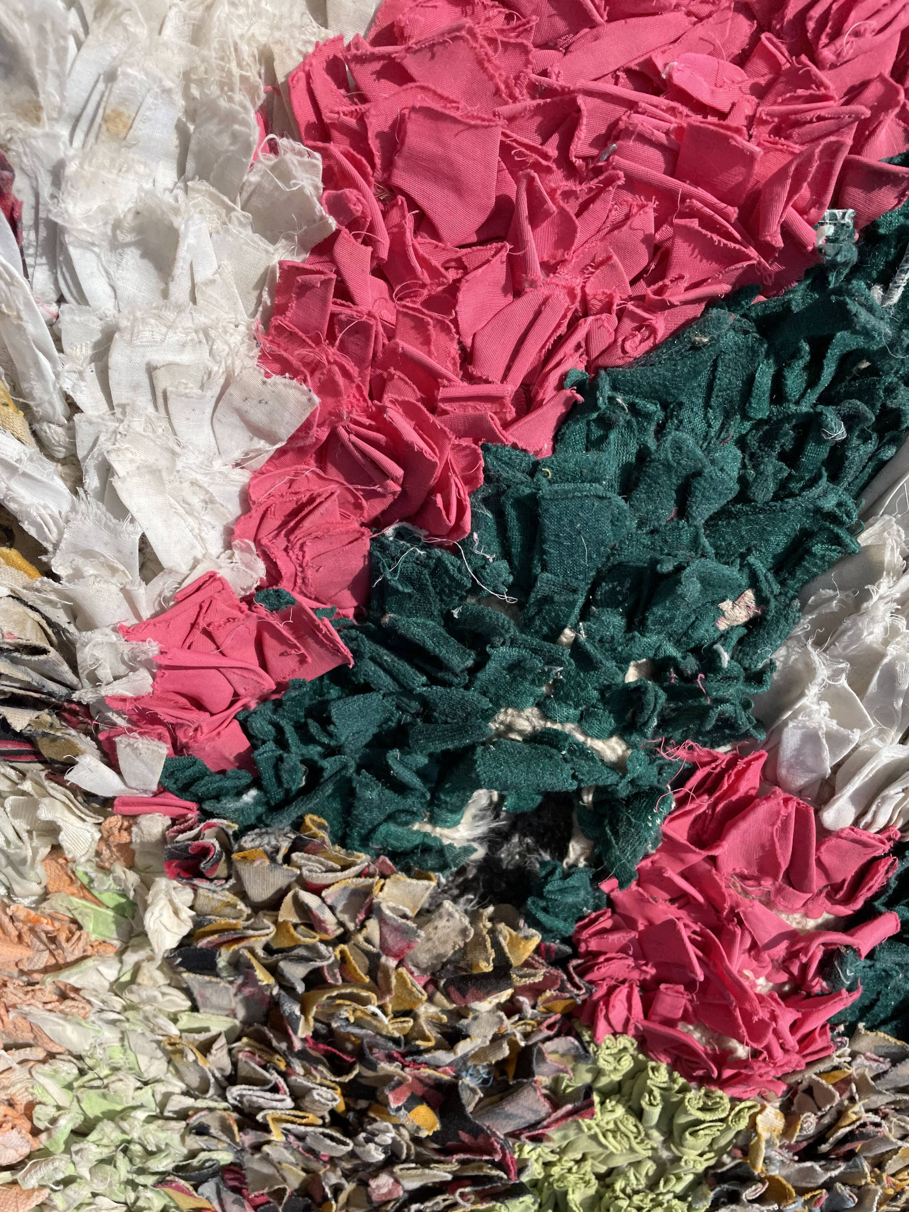 Modern carpet berber boucherouite