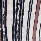 Tapis kilim tissage ancien de mali fait main 134x254 cm