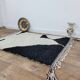 Handmade moroccan berber rug 140 x 90 cm